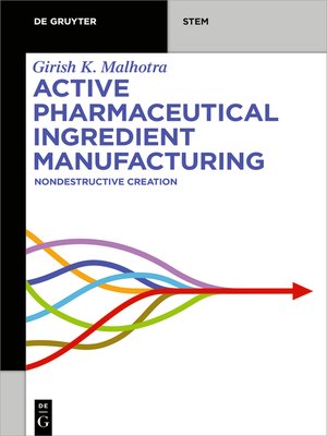 cover image of Active Pharmaceutical Ingredient Manufacturing